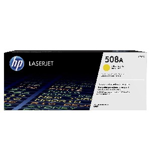 HP 508A Yellow Original LaserJet Toner Cartridge (CF362A)